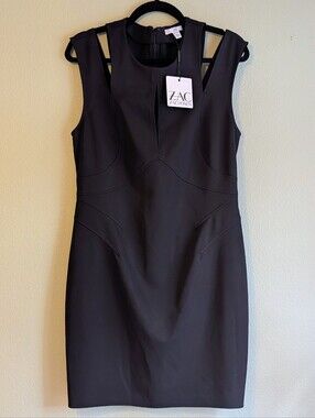 Zac Posen Cocktail Dress Size 12 NWT $395 Cutout